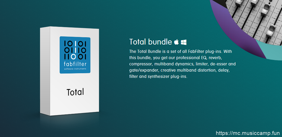 FabFilter Total Bundle 2023.12.19 instal the new version for mac